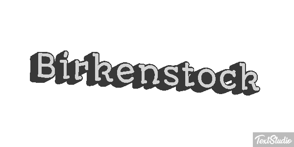 Birkenstock Efecto de texto