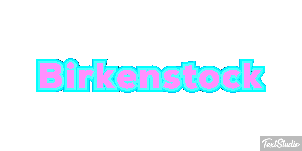 Birkenstock Efecto de texto