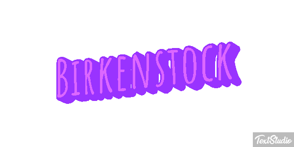 Birkenstock Efecto de texto