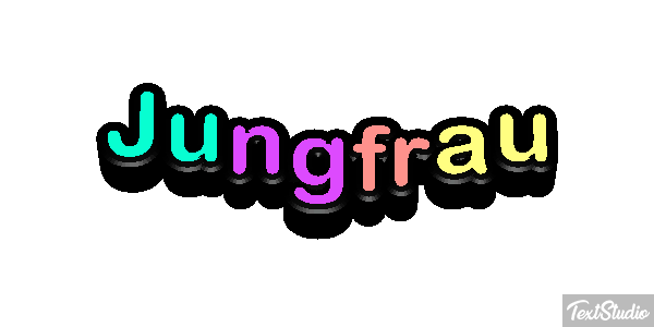 Jungfrau Efeito do texto