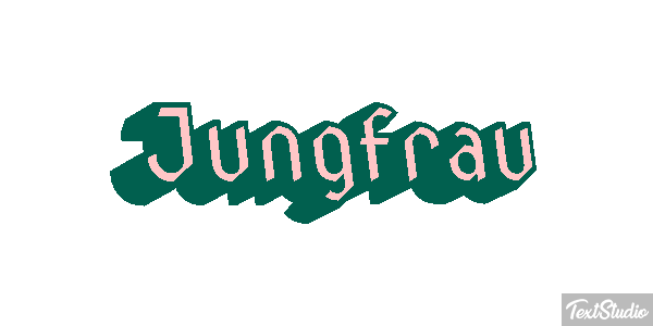 Jungfrau Efeito do texto