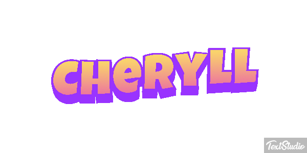 Cheryll Effetto testo