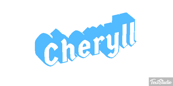 Cheryll Effetto testo