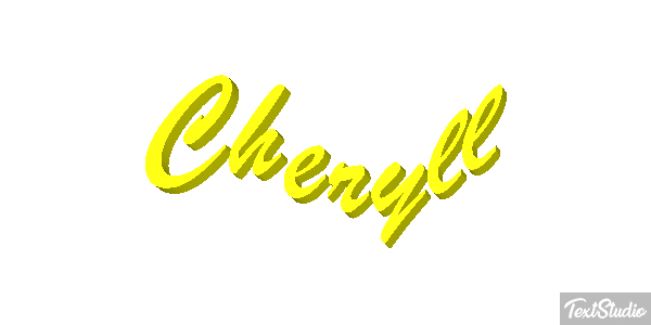 Cheryll Effetto testo