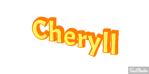 Cheryll Effetto testo