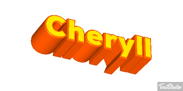 Cheryll Effetto testo
