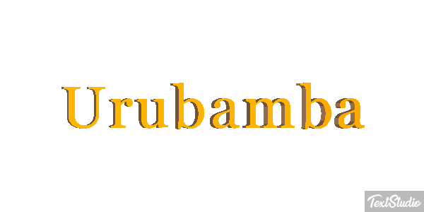 Urubamba Efekt tekstowy