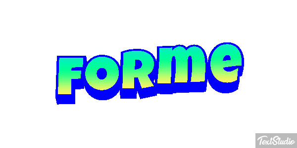 Forme Effet de texte