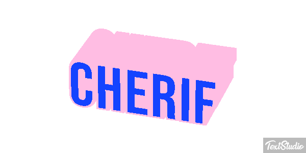 Cherif Text effect