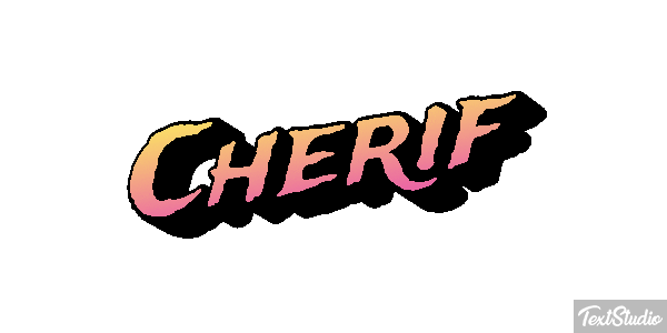 Cherif Text effect