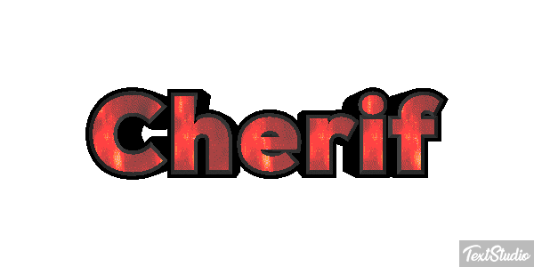 Cherif Text effect