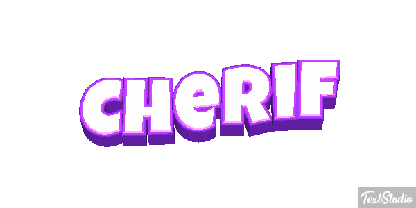 Cherif Text effect