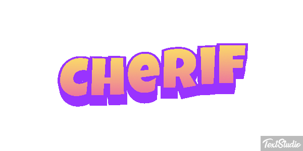 Cherif Text effect