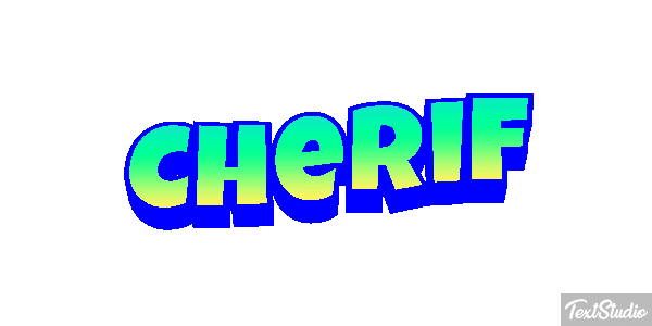 Cherif Text effect