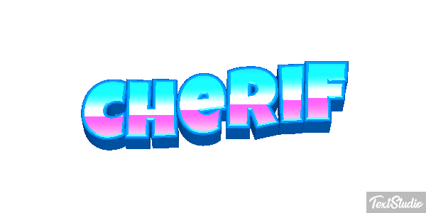 Cherif Text effect