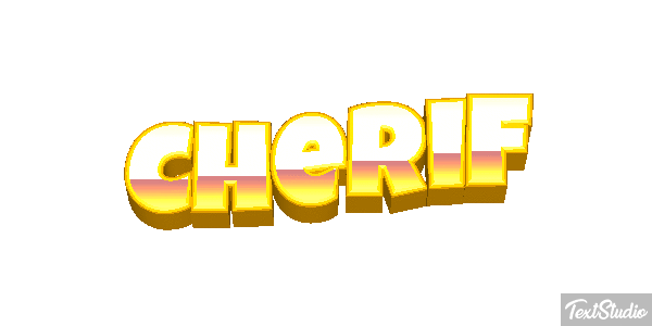 Cherif Text effect