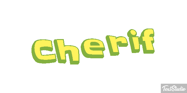 Cherif Text effect