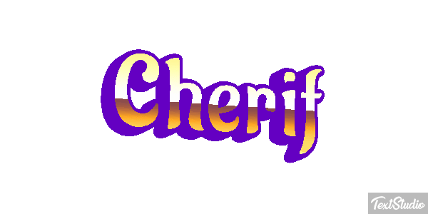Cherif Text effect