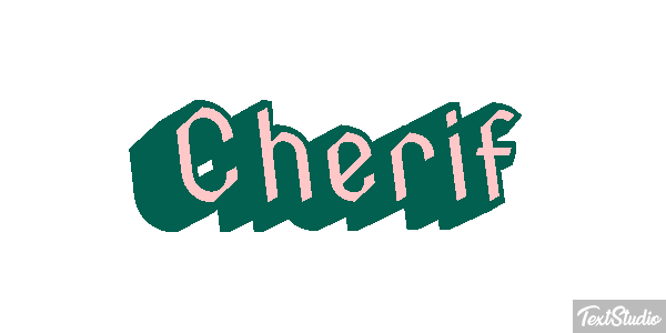 Cherif Text effect