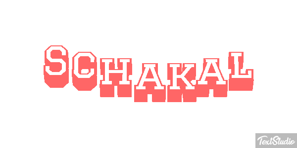 Schakal Effet de texte