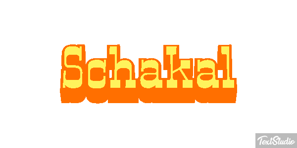 Schakal Effet de texte