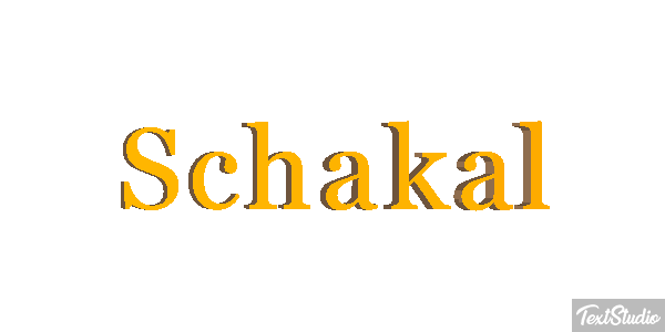 Schakal Effet de texte