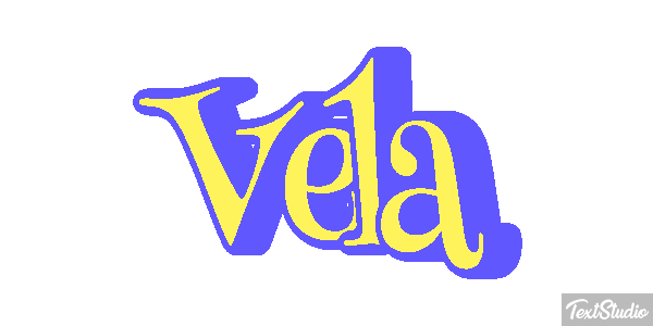 Vela Efeito do texto