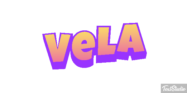 Vela Efeito do texto