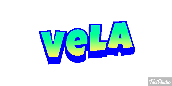 Vela Efeito do texto