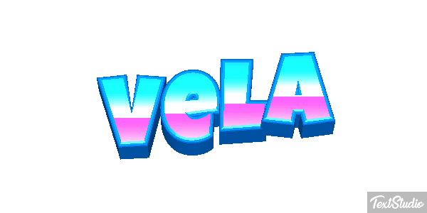 Vela Efeito do texto