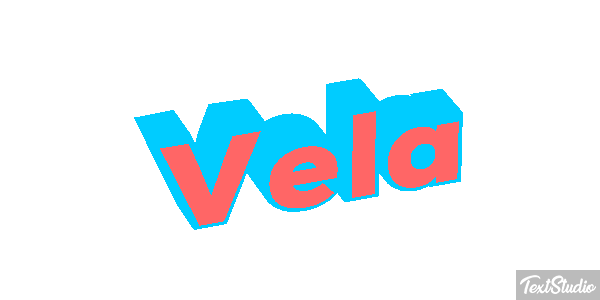 Vela Efeito do texto