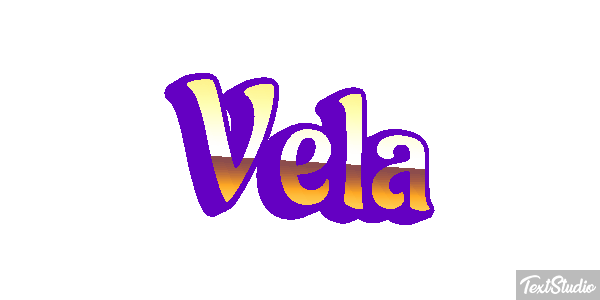 Vela Efeito do texto
