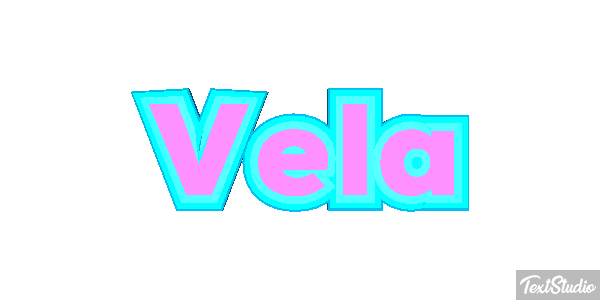 Vela Efeito do texto