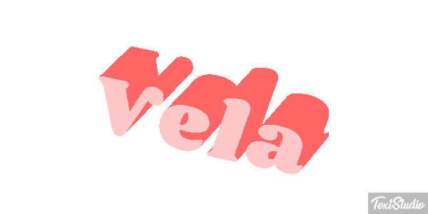 Vela Efeito do texto