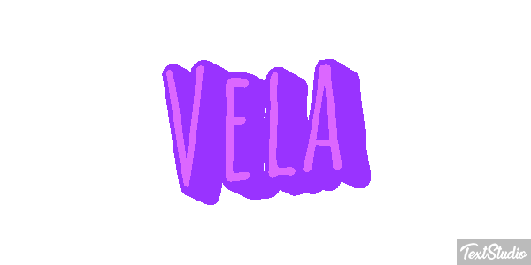 Vela Efeito do texto