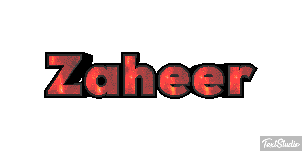 Zaheer Text effect