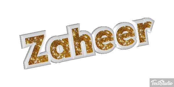 Zaheer Text effect