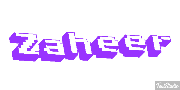 Zaheer Text effect