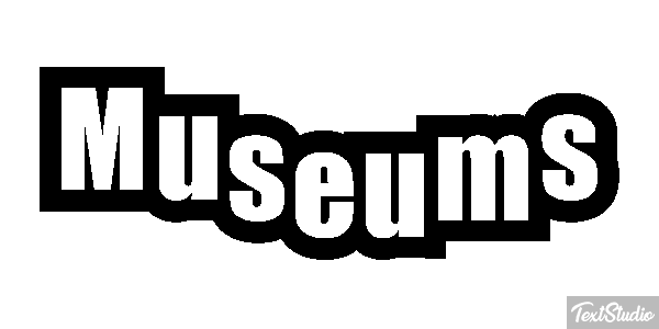 Museums Tekst effect