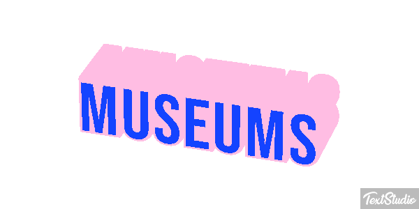 Museums Tekst effect