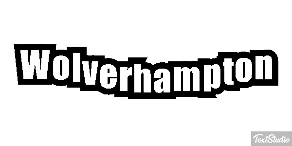 Wolverhampton Efecto de texto