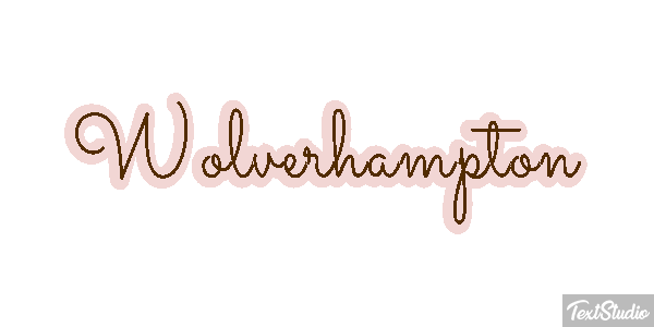 Wolverhampton Efecto de texto