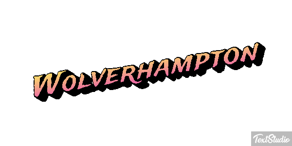Wolverhampton Efecto de texto