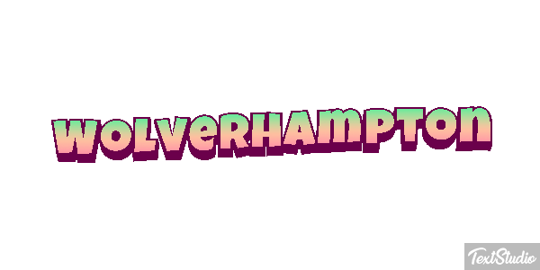 Wolverhampton Efecto de texto