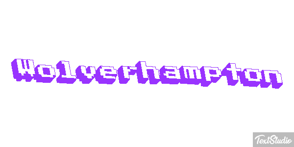 Wolverhampton Efecto de texto
