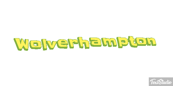 Wolverhampton Efecto de texto