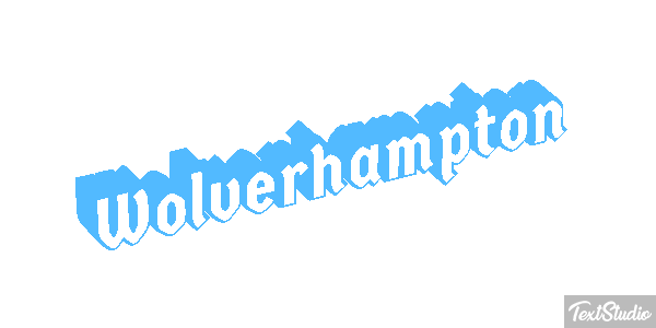 Wolverhampton Efecto de texto