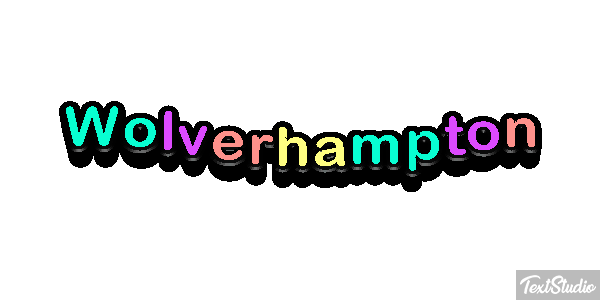 Wolverhampton Efecto de texto