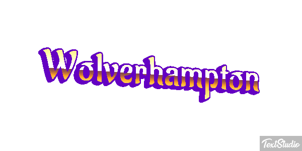 Wolverhampton Efecto de texto