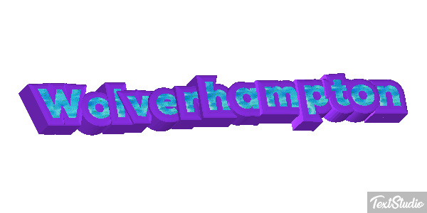 Wolverhampton Efecto de texto
